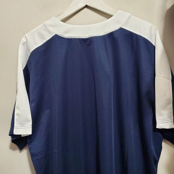 Nike Men's Baseball Stock Vapor Select Full-Button Jersey XLARGE Blue BQ5508-420 - Picture 3 of 7